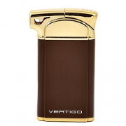  Vertigo Crosby Pipe Dark Brown & Gold ()