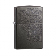  Zippo - 29431 Iced Paisley - Gray Dusk