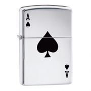  Zippo - 24011 Ace - High polish Chrome