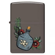  Zippo - 48409 Deer Design Black Ice